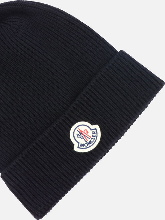Beanies Logo  Black - Moncler Men | PLP | VIETTI Online Store | 2
