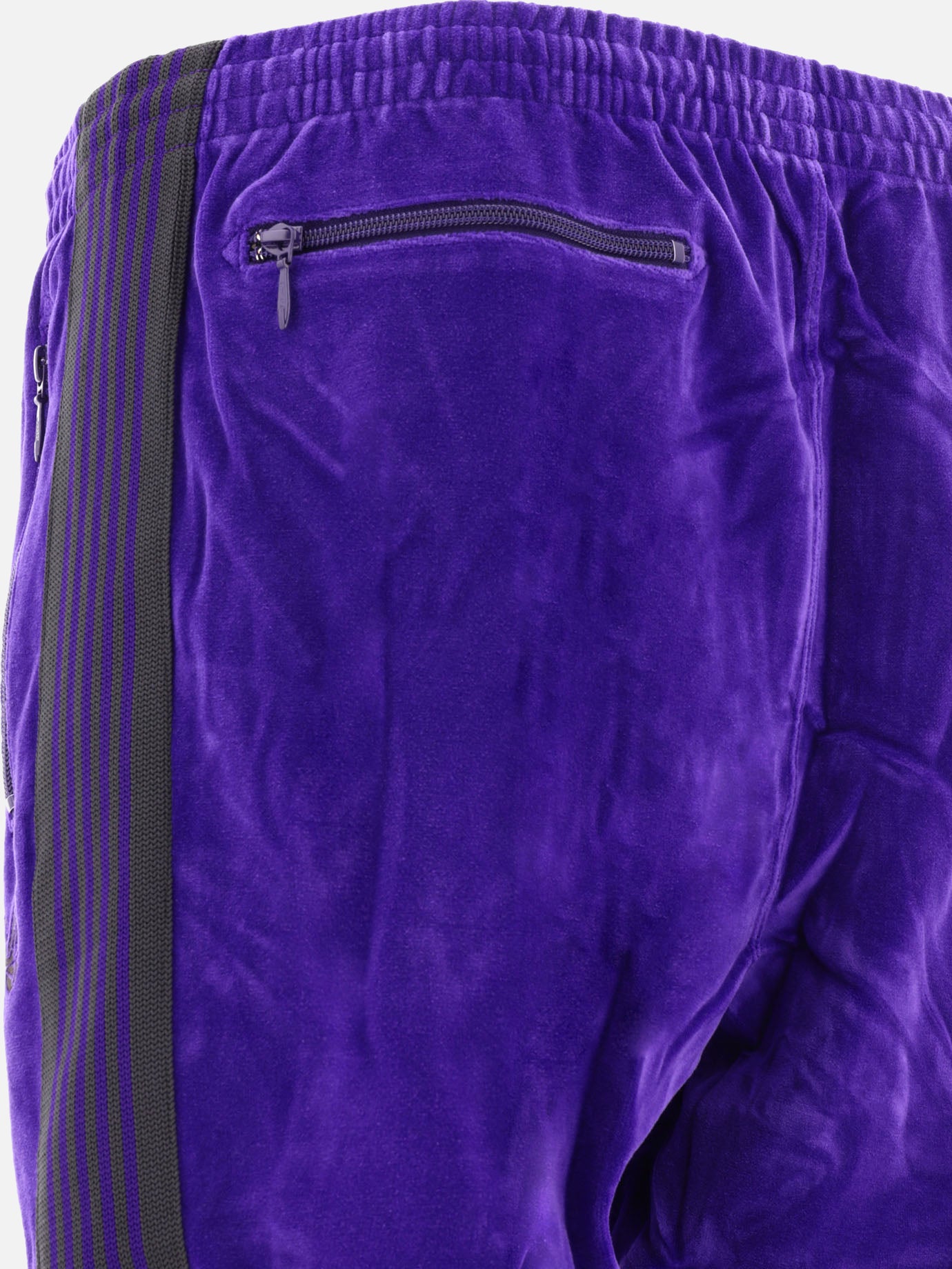 Velour track trousers