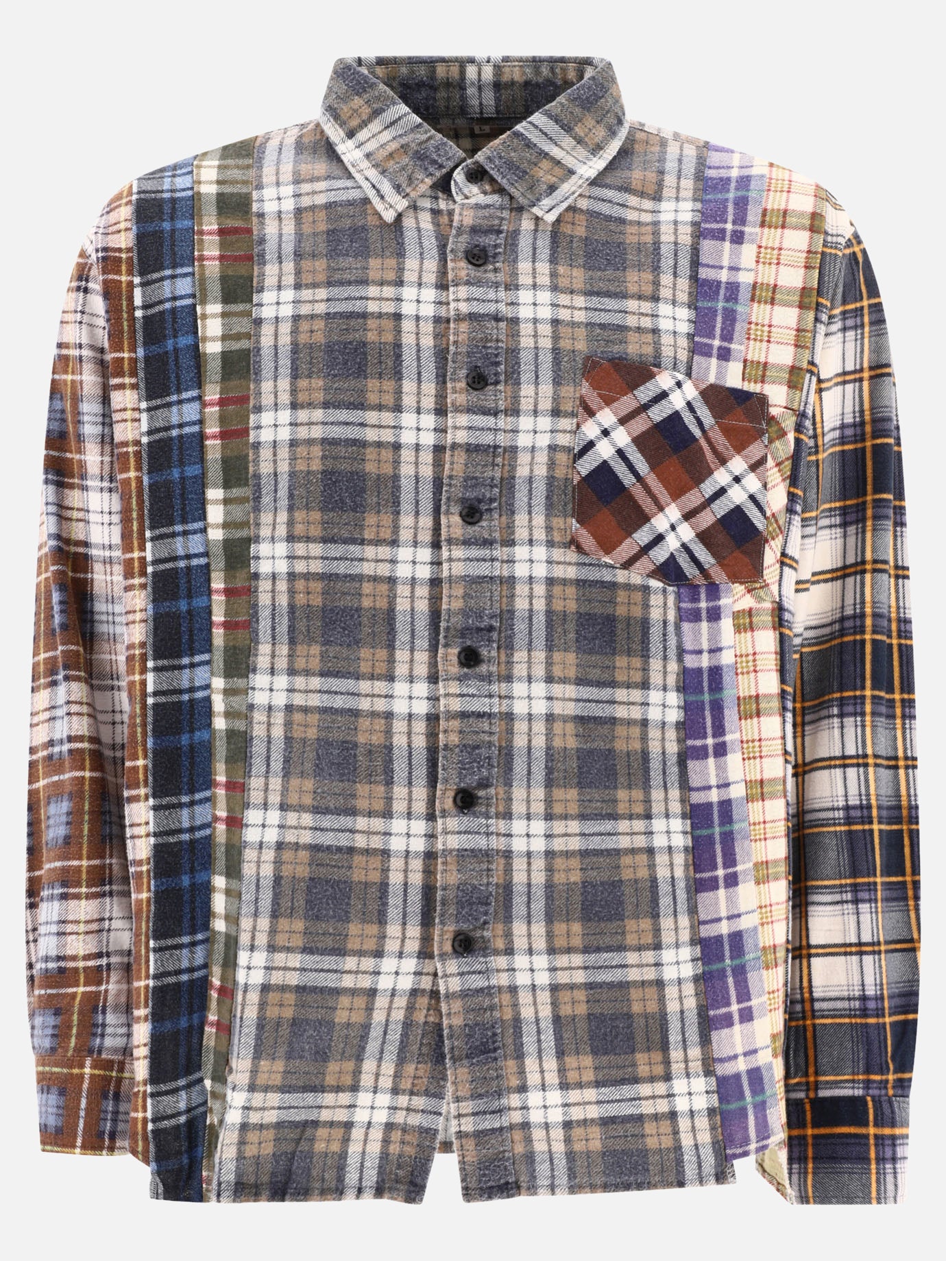 Casual shirts 100% cotton  Beige - Needles Men | PDP | VIETTI Online Store | Zoom-Modal
