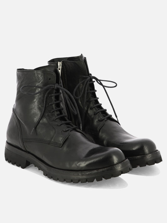 Lace-up boots 100% pelle - 100% gomma  Black - Officine Creative Men | PLP | VIETTI Online Store | 2
