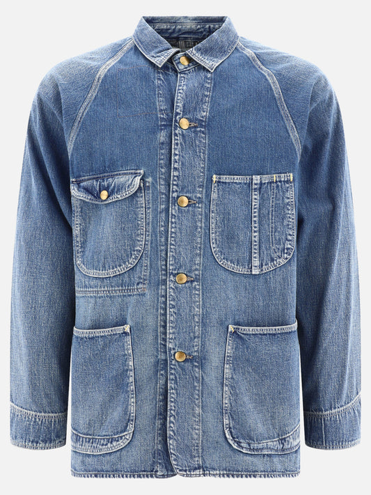 Overshirt jackets 03-6140-95  Light blue - OrSlow Men | PLP | VIETTI Online Store 
