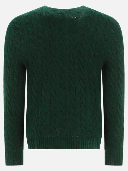 Crewneck sweaters Logo  Green - Polo Ralph Lauren Men | PLP | VIETTI Online Store | 2
