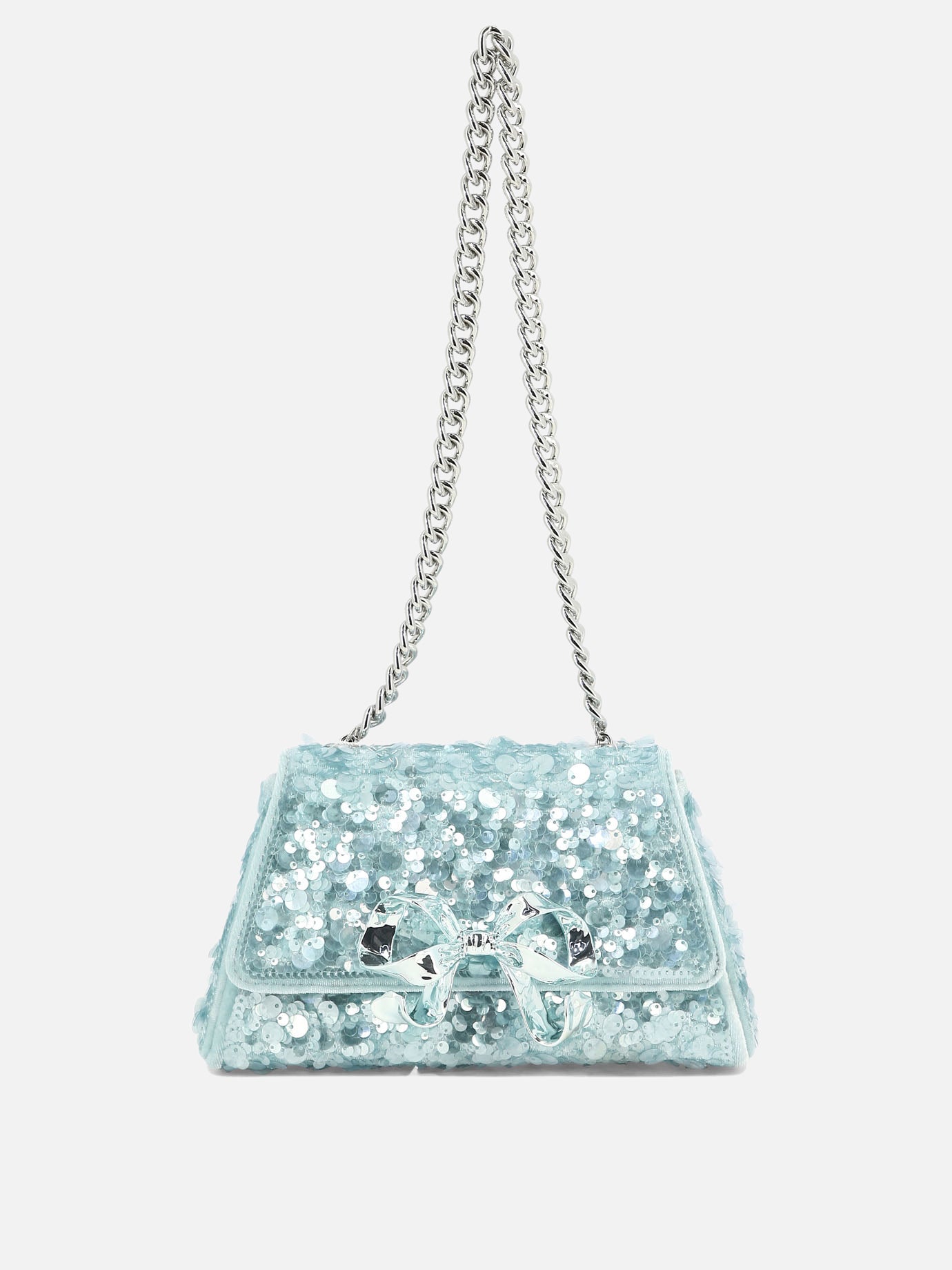 Small bags 91% polyester 9% elastane  Light blue - Self-portrait Women | PDP | VIETTI Online Store | thumbnail