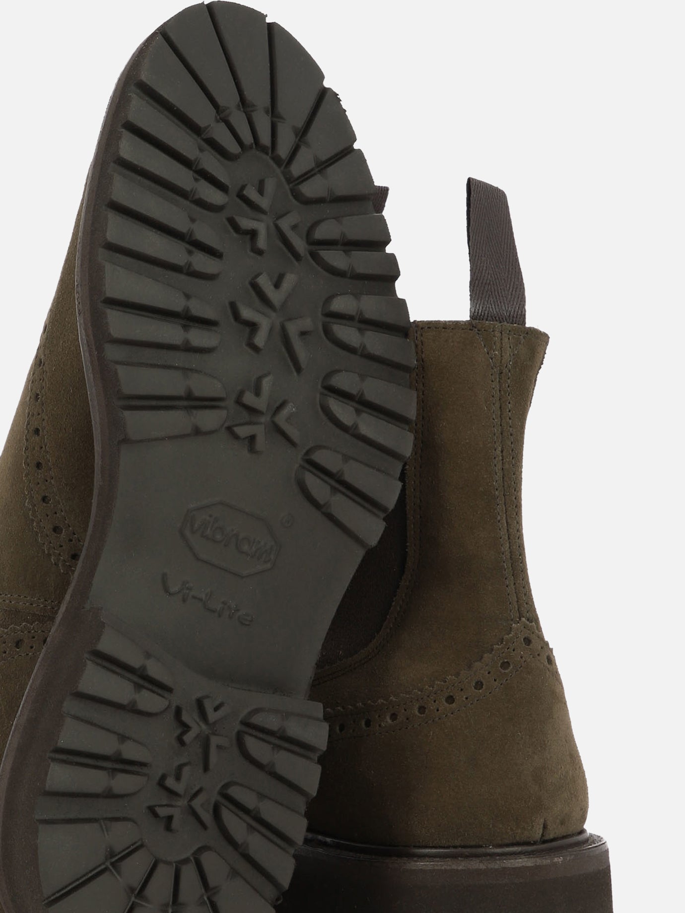 Chelsea boots 100% scamosciato - 100% gomma  Brown - Tricker's Men | PDP | VIETTI Online Store | Zoom-Modal_5
