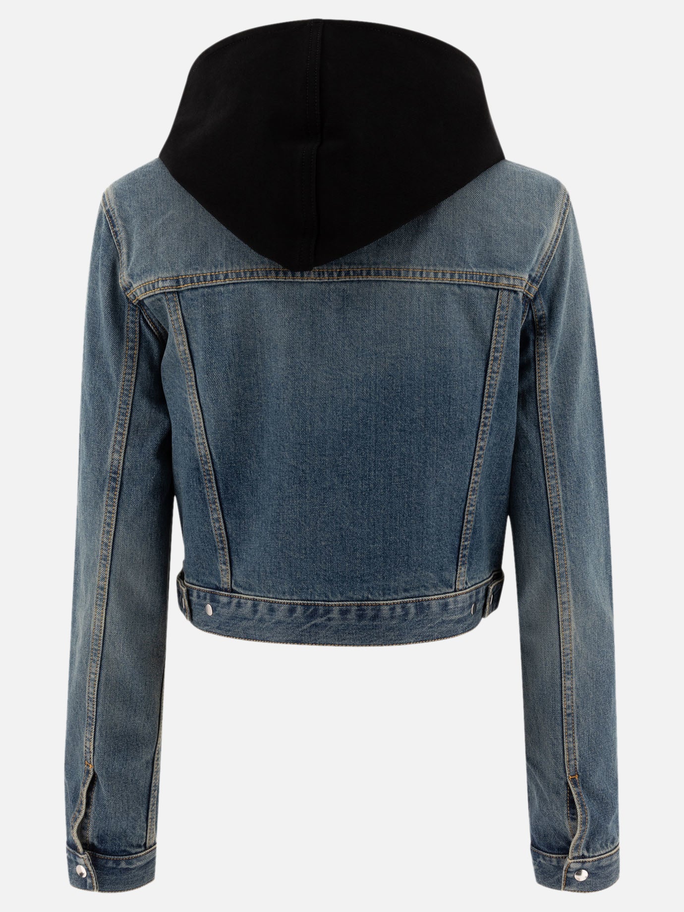 Denim jackets Solid colour  Blue - Alaïa Women | PDP | VIETTI Online Store | Zoom-Modal_2
