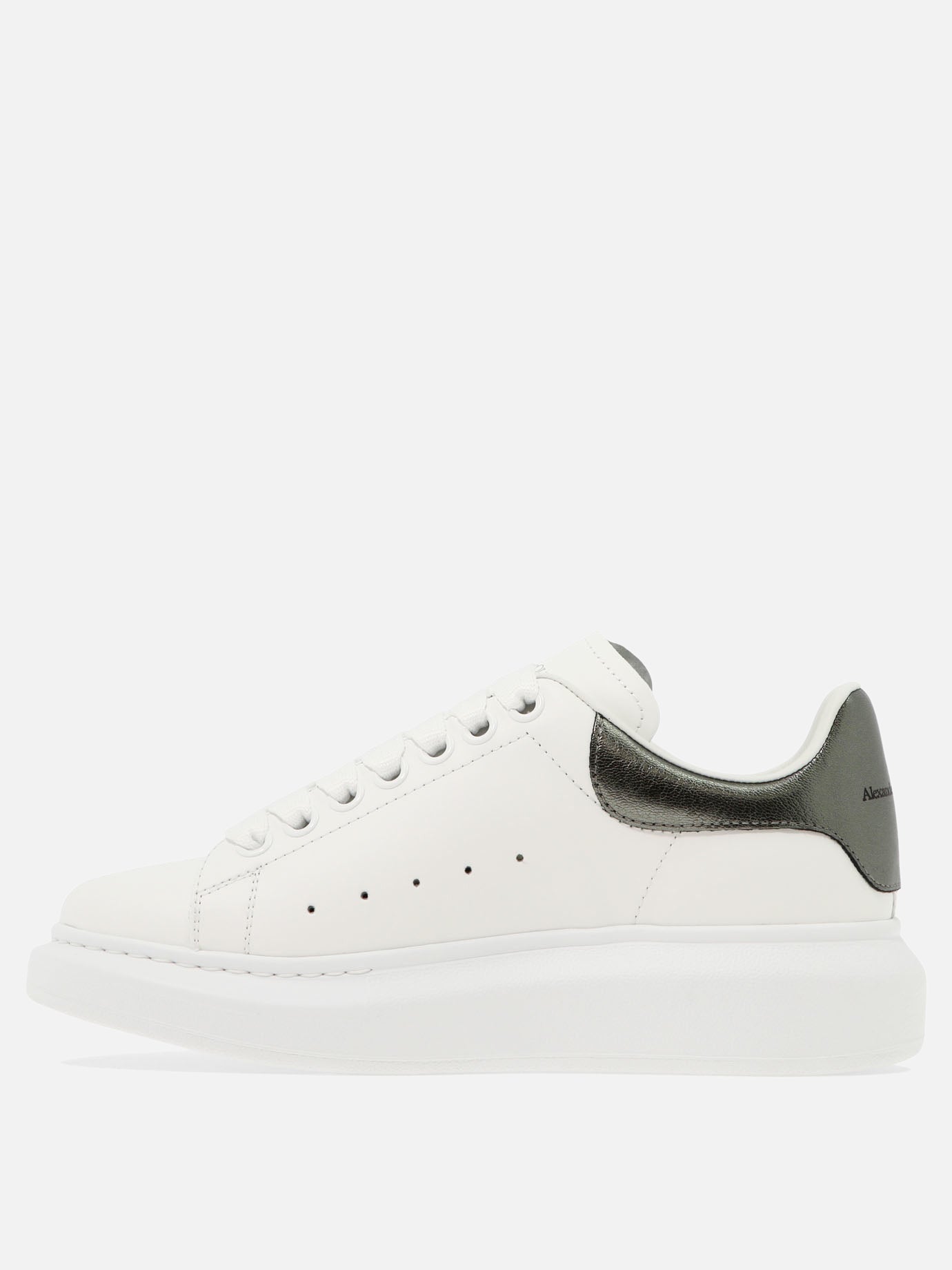 Low top sneakers 100% leather - 100% rubber  White - Alexander McQueen Women | PDP | VIETTI Online Store | Zoom-Modal_3
