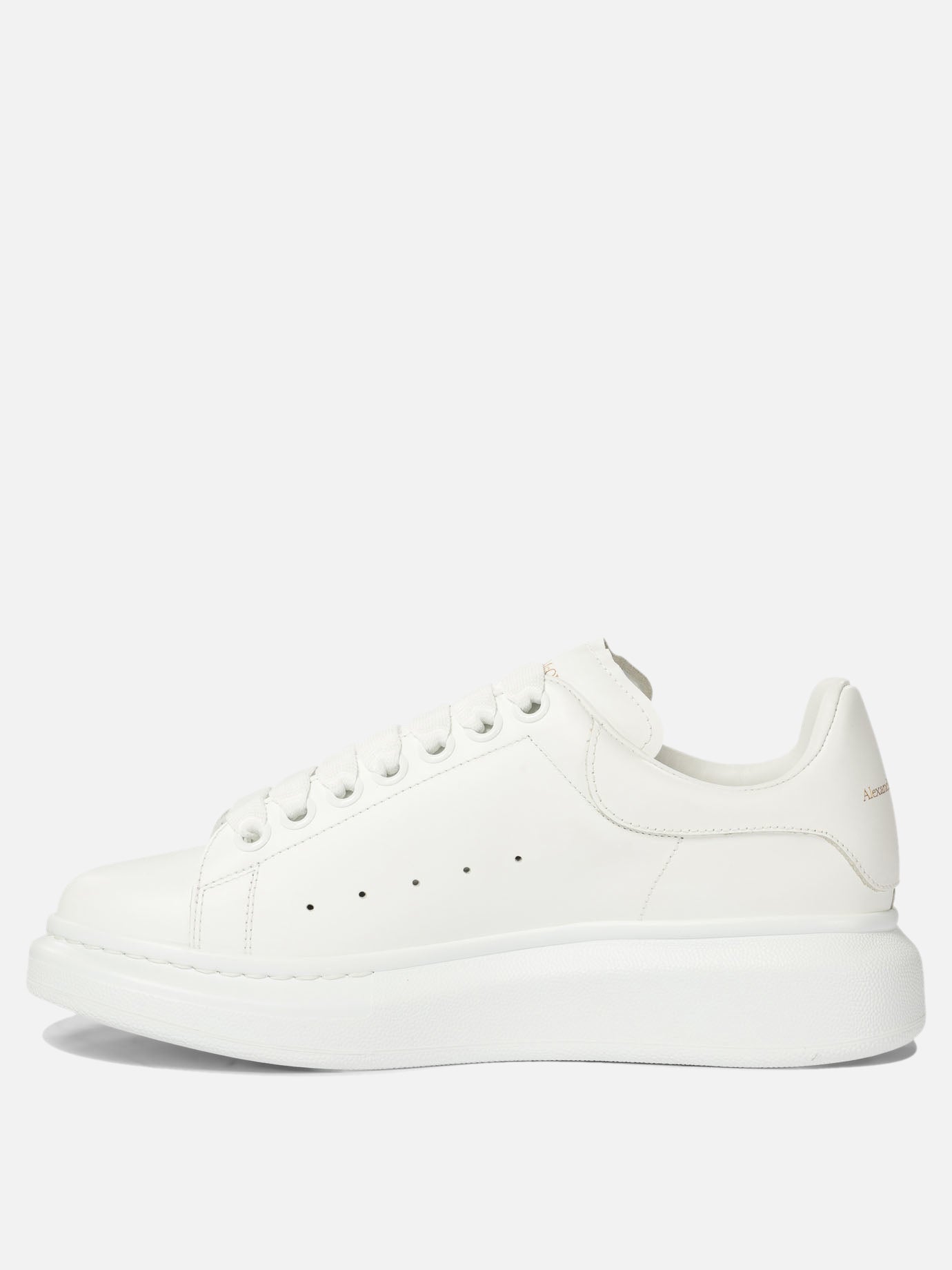 Low top sneakers 100% leather - 100% rubber  White - Alexander McQueen Women | PDP | VIETTI Online Store | thumbnail_3
