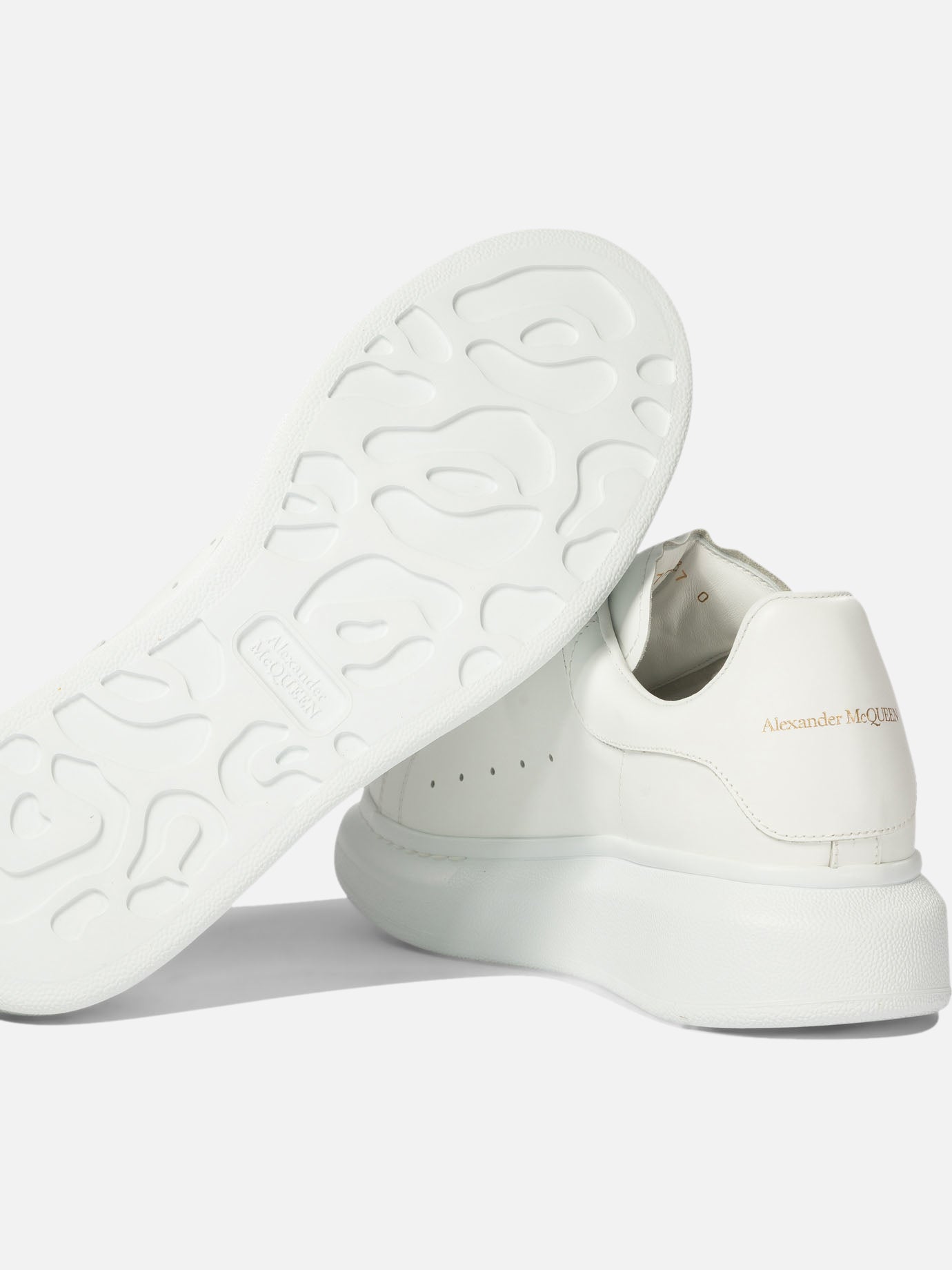 Low top sneakers 100% leather - 100% rubber  White - Alexander McQueen Women | PDP | VIETTI Online Store | thumbnail_5