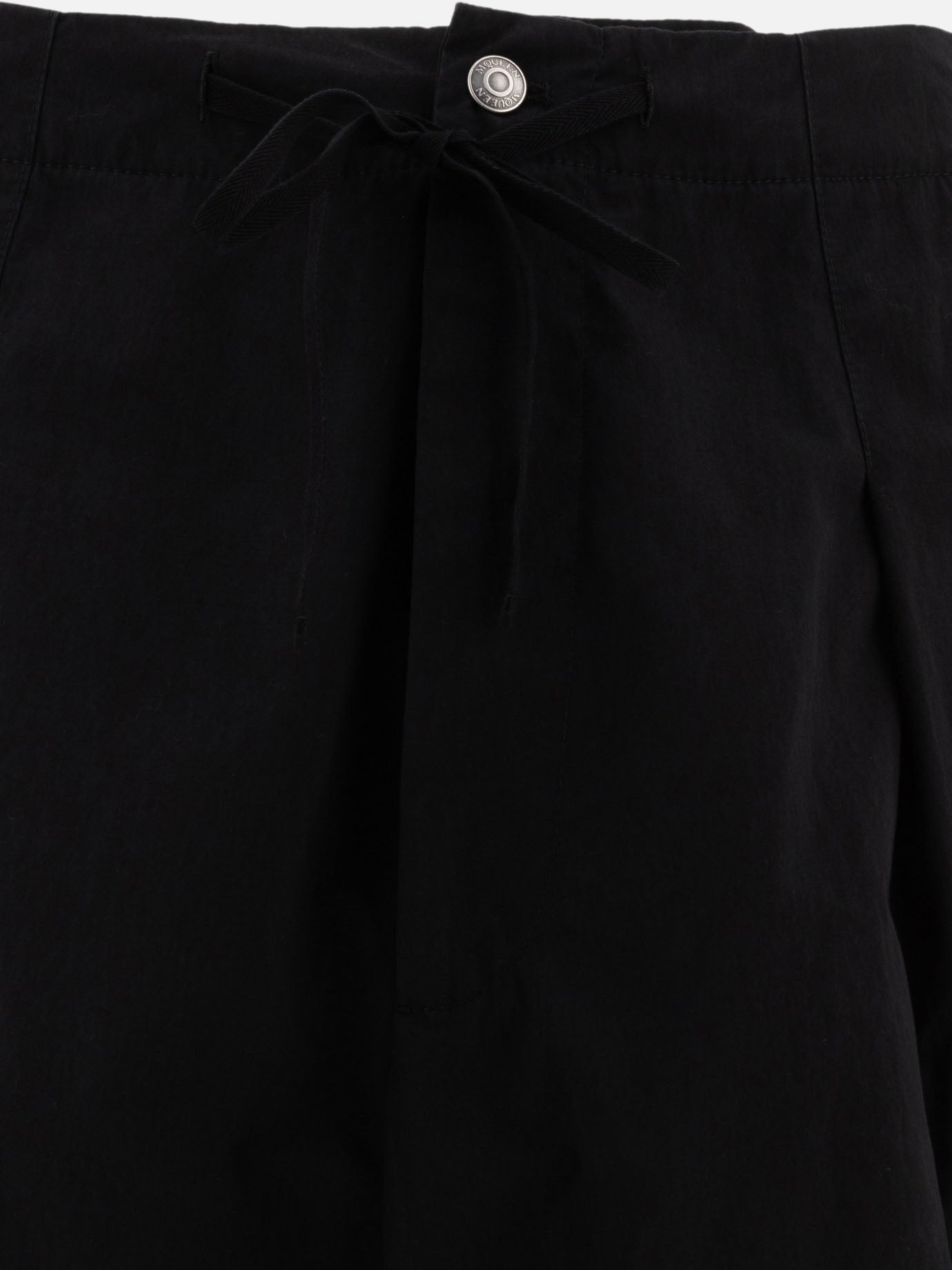 Pleated cargo trousers