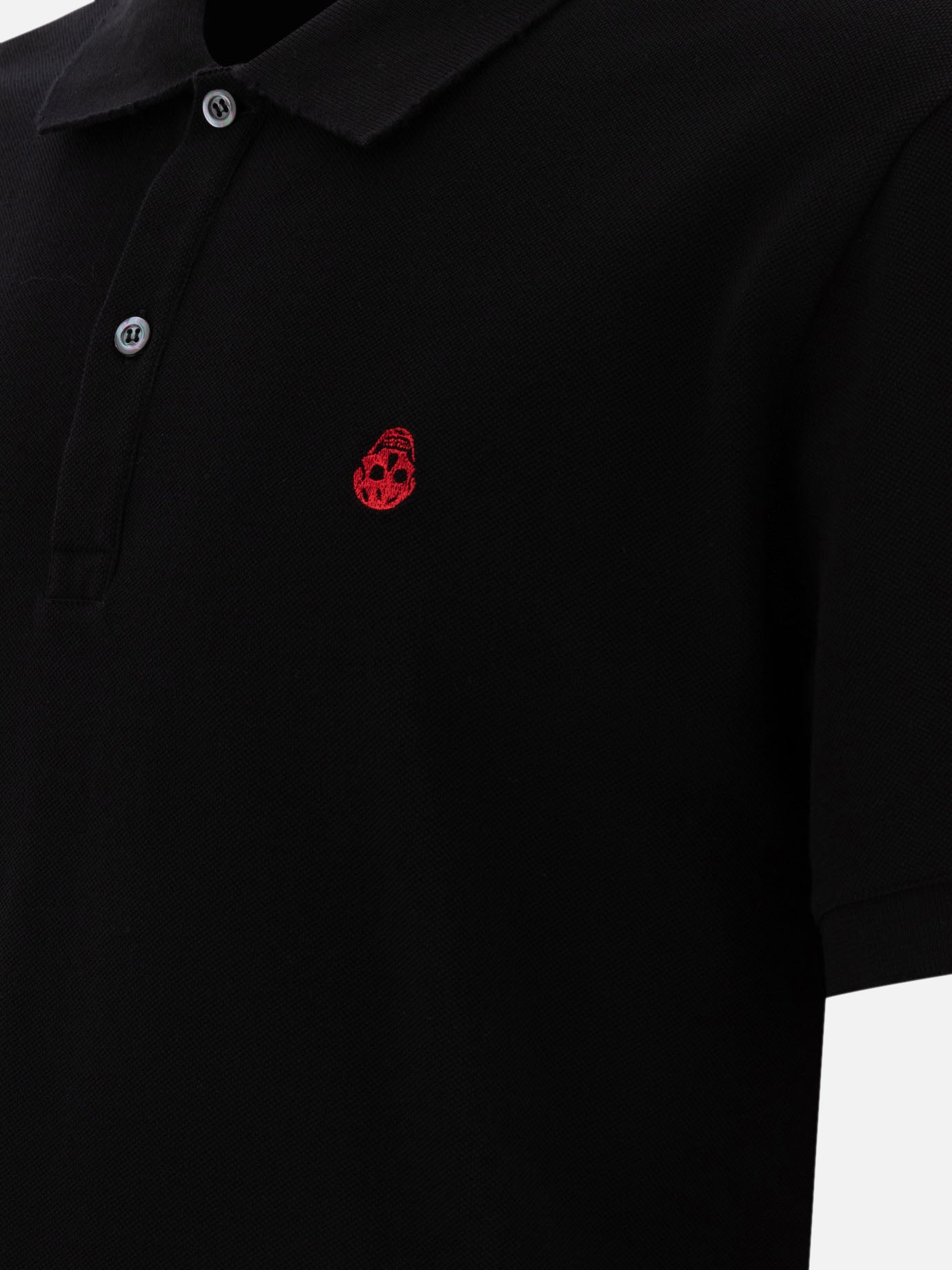 "Inverted Skull" polo shirt