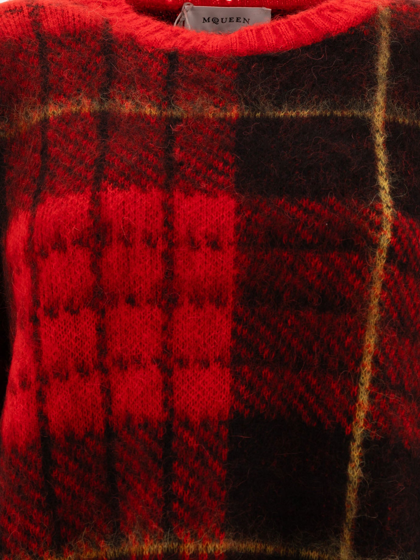 Maglione "Tartan Distressed"