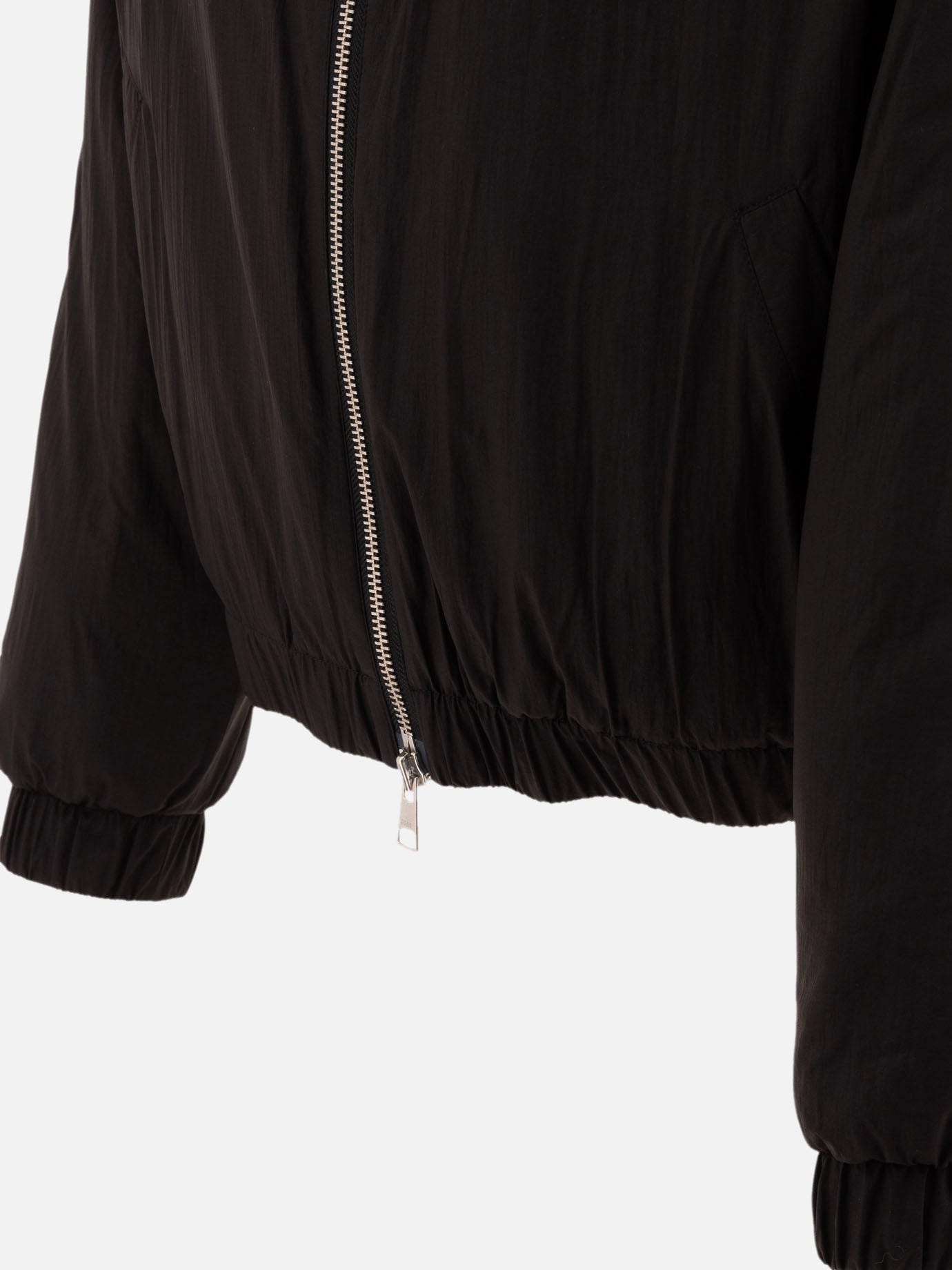 Ami Paris "Ami de Coeur" bomber jacket Black