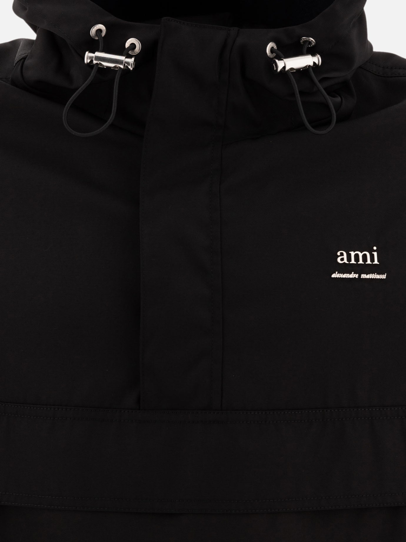 Ami Paris "Ami Alexandre Mattiussi" windbreaker Black