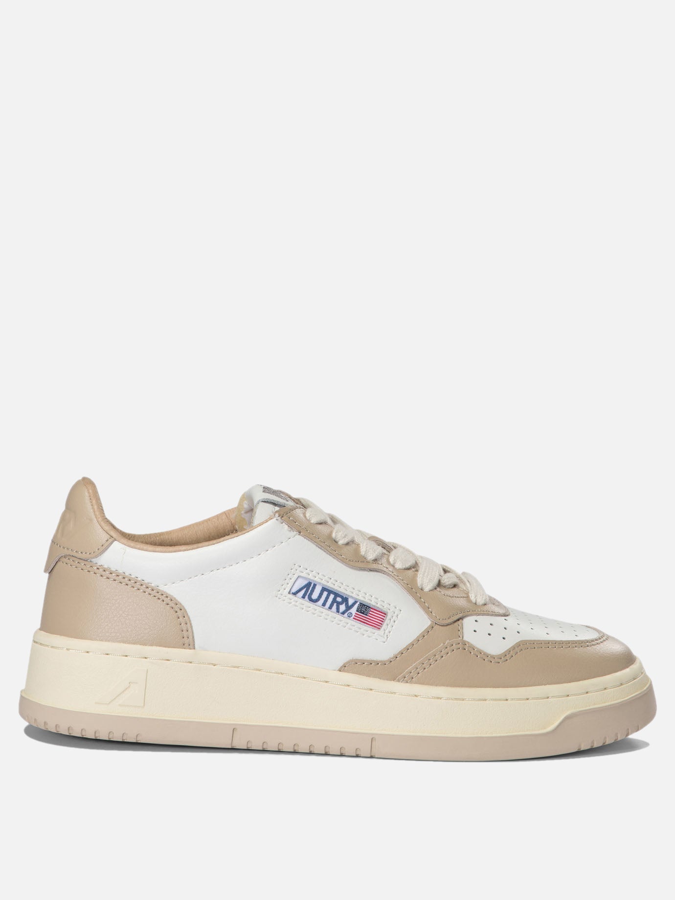 Low top sneakers 100% cow leather - 100% rubber  Beige - Autry Women | PDP | VIETTI Online Store | Zoom-Modal
