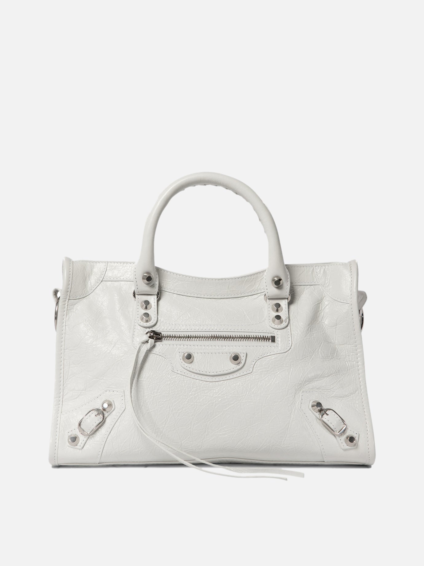 Balenciaga "Le City S" handbag White