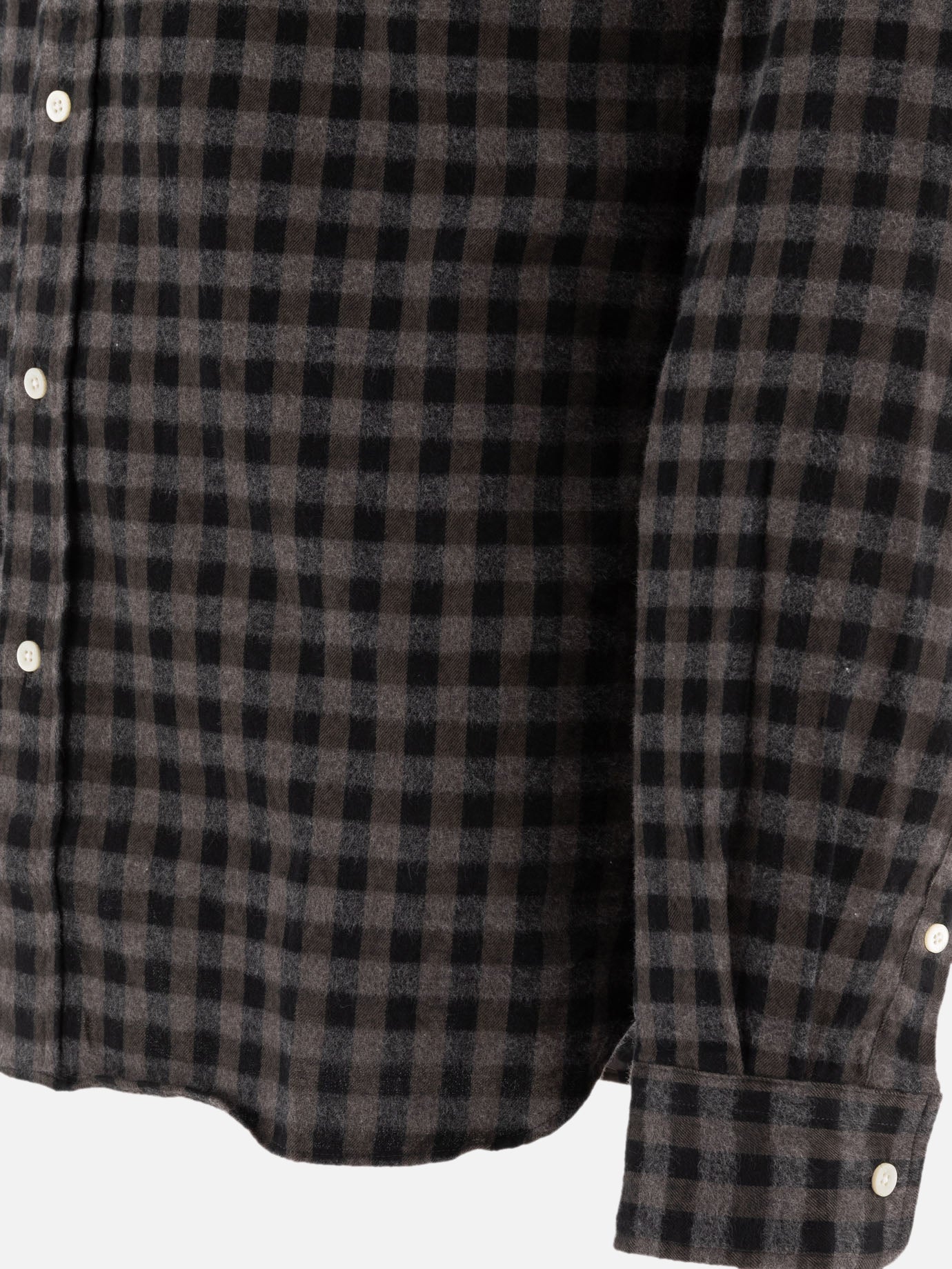 Camicie casual Check  Grigio - Beams Plus Uomo | PDP | VIETTI Online Store | Zoom-Modal_4
