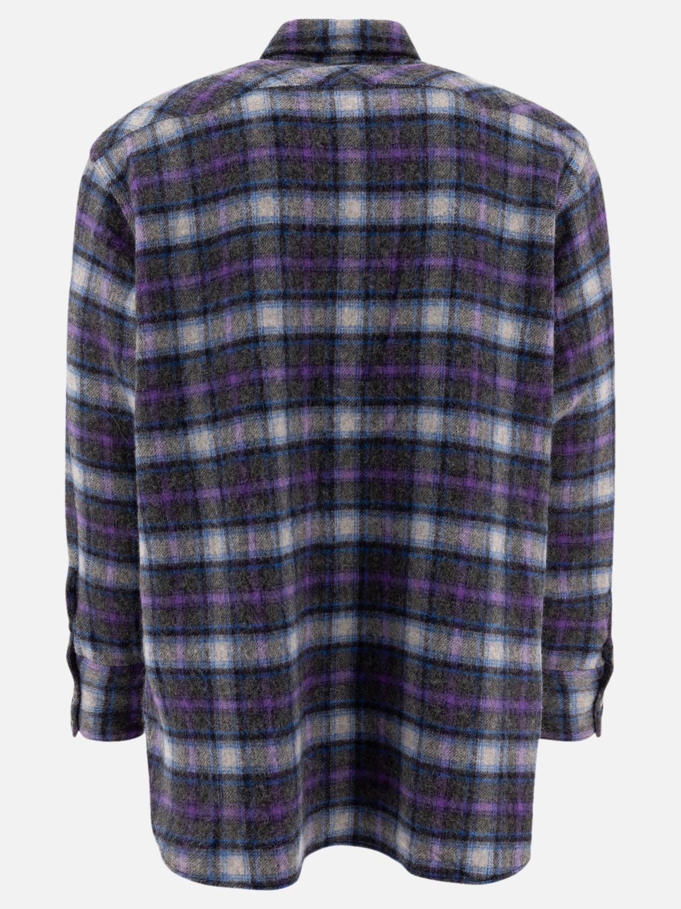 Beams Plus &quot;Western&quot; shirt 16290348_S Purple thumbnail_2