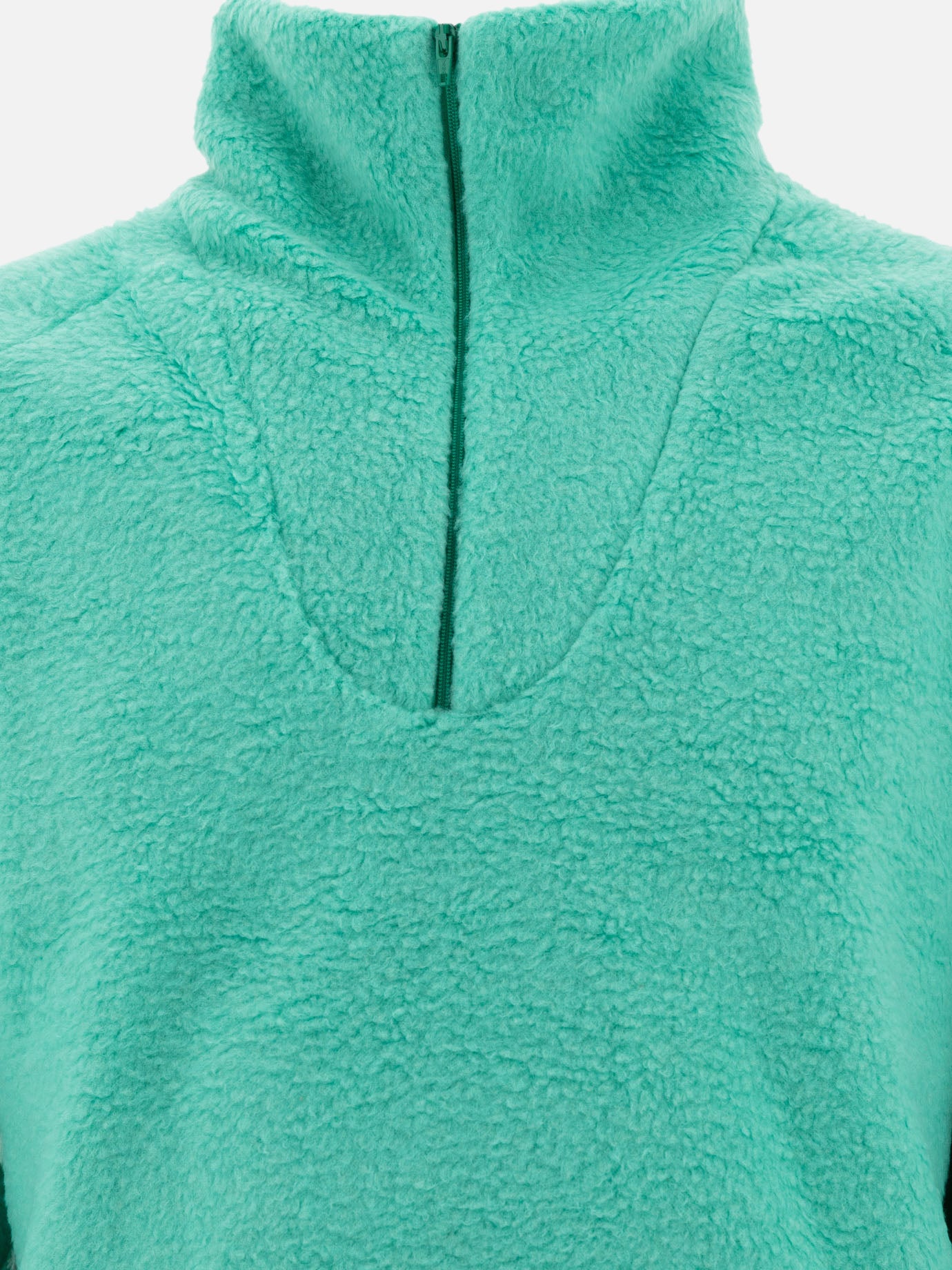 Half zip sweaters Solid colour  Green - Beams Plus Men | PDP | VIETTI Online Store | thumbnail_3