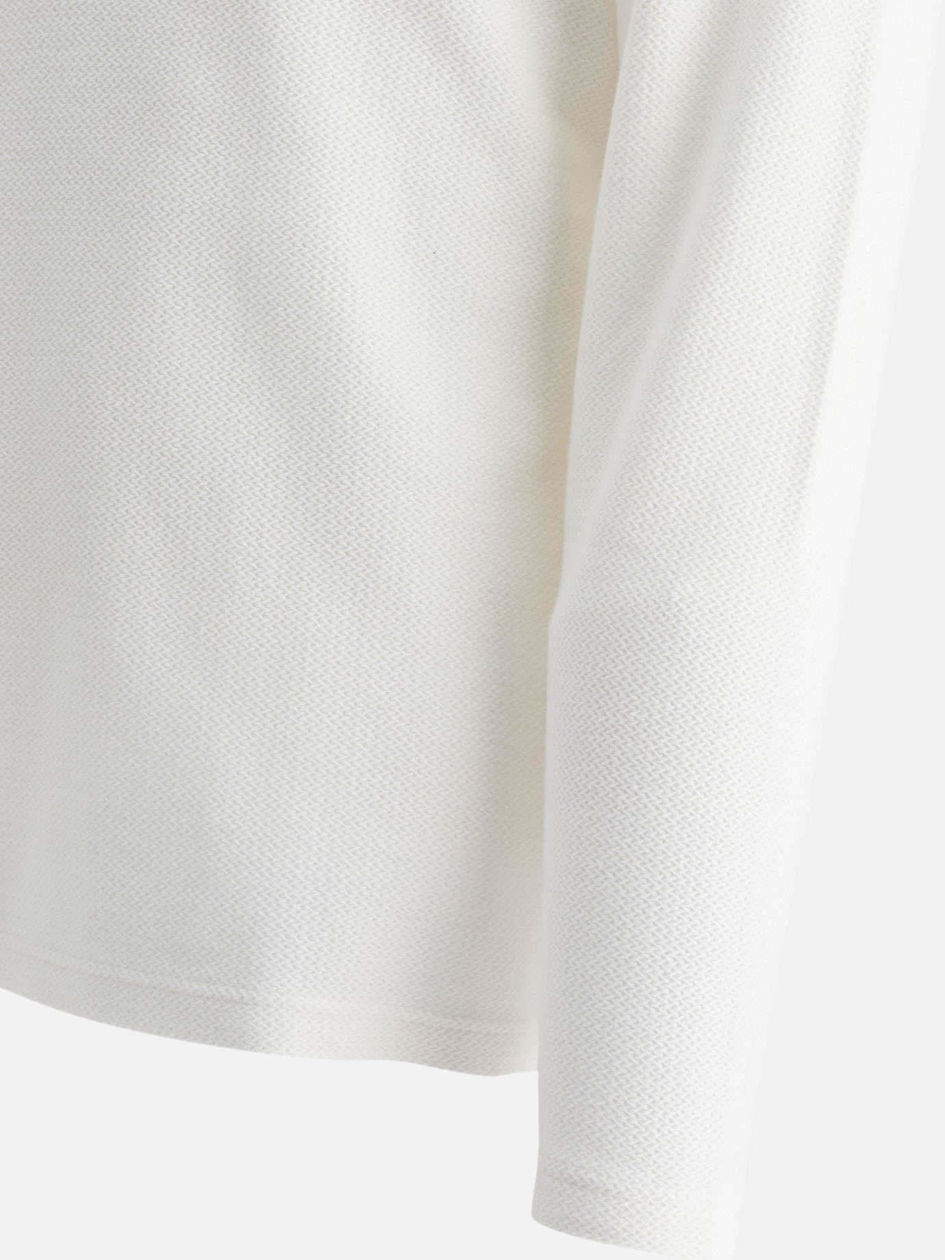 Beams Plus T-shirt with Henley collar White
