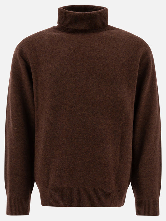 Turtleneck sweaters Solid colour  Brown - Beams Plus Men | PDP | VIETTI Online Store 
