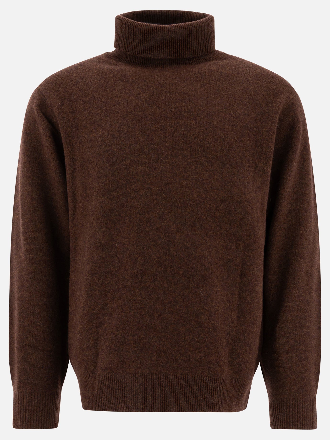 Turtleneck sweaters Solid colour  Brown - Beams Plus Men | PDP | VIETTI Online Store | thumbnail_7