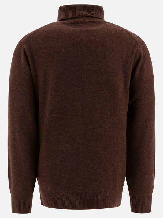 Turtleneck sweaters Solid colour  Brown - Beams Plus Men | PDP | VIETTI Online Store | 2
