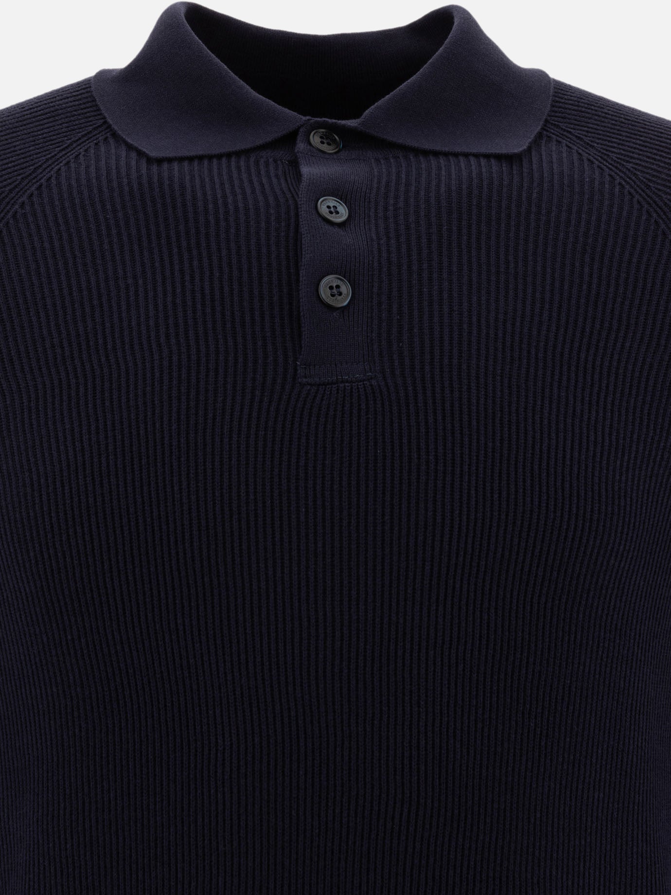 English rib polo shirt