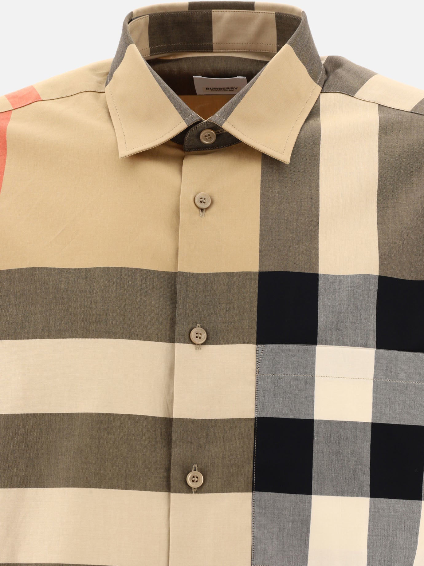 "Check" cotton shirt