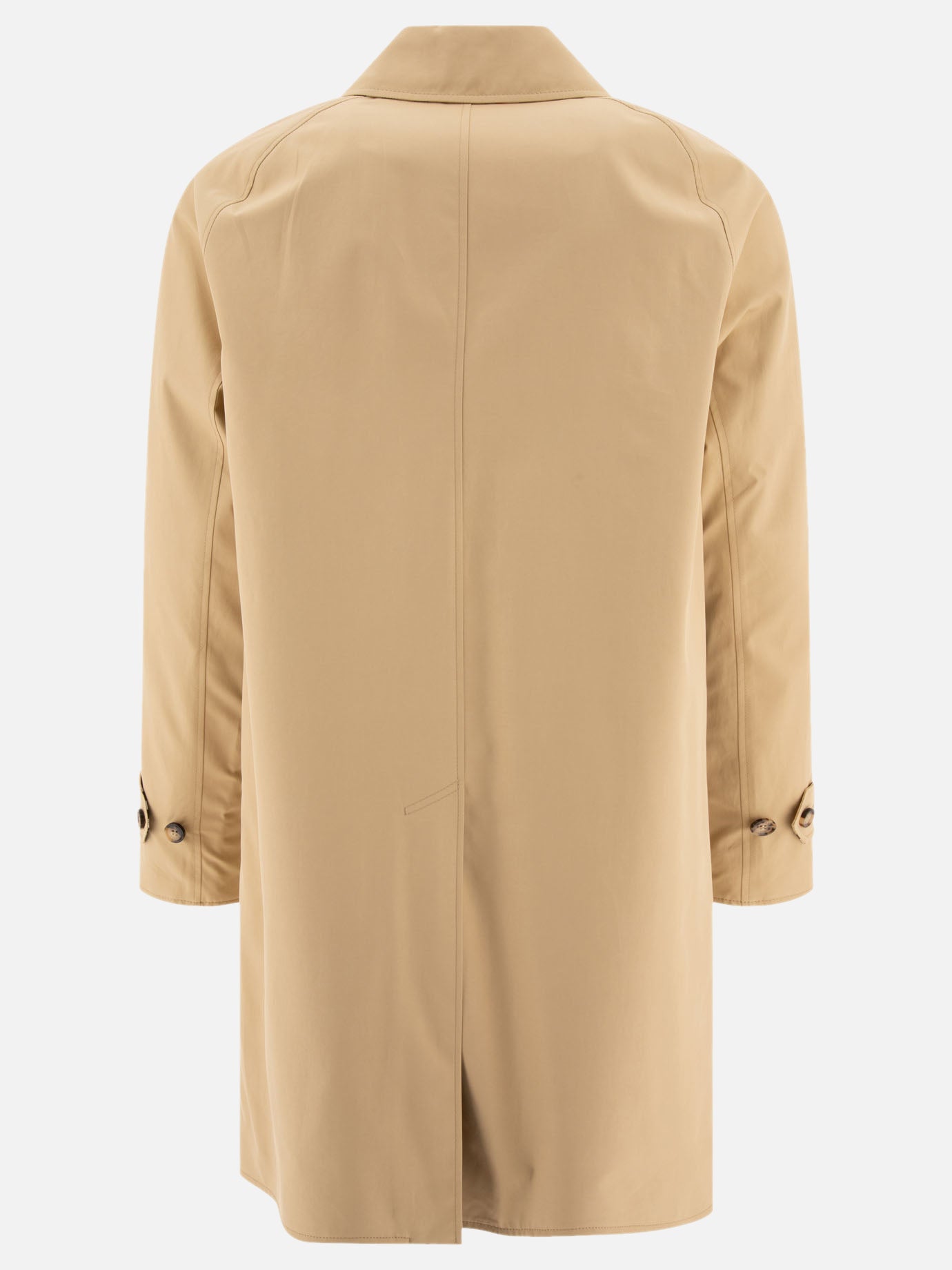 Raincoats & Trench coats Solid colour  Beige - Burberry Men | PDP | VIETTI Online Store | thumbnail_3