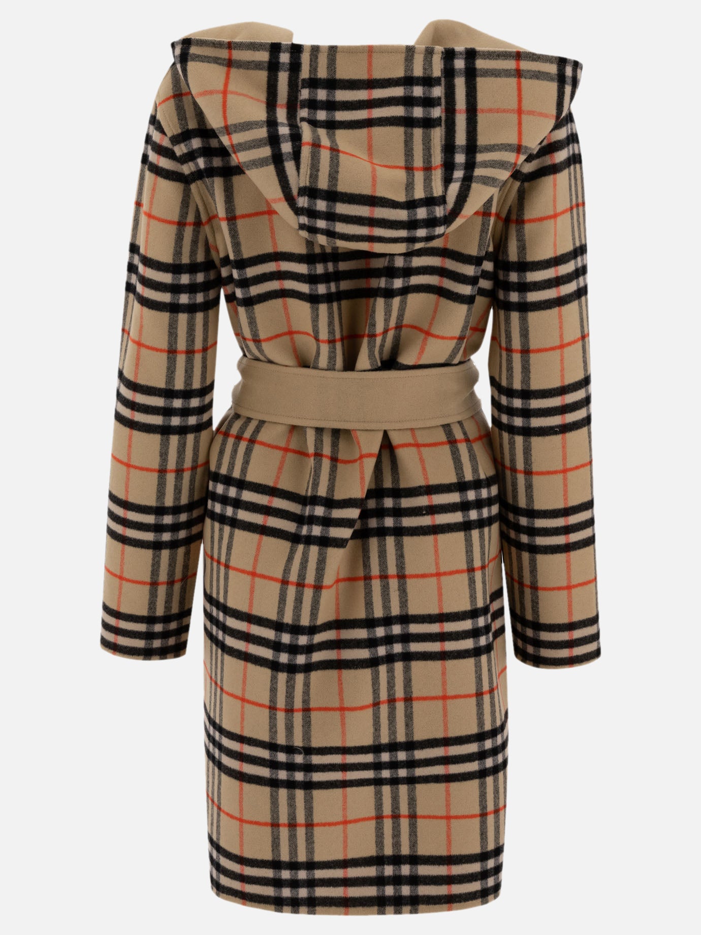 Long coats Check  Beige - Burberry Women | PDP | VIETTI Online Store | Zoom-Modal_4
