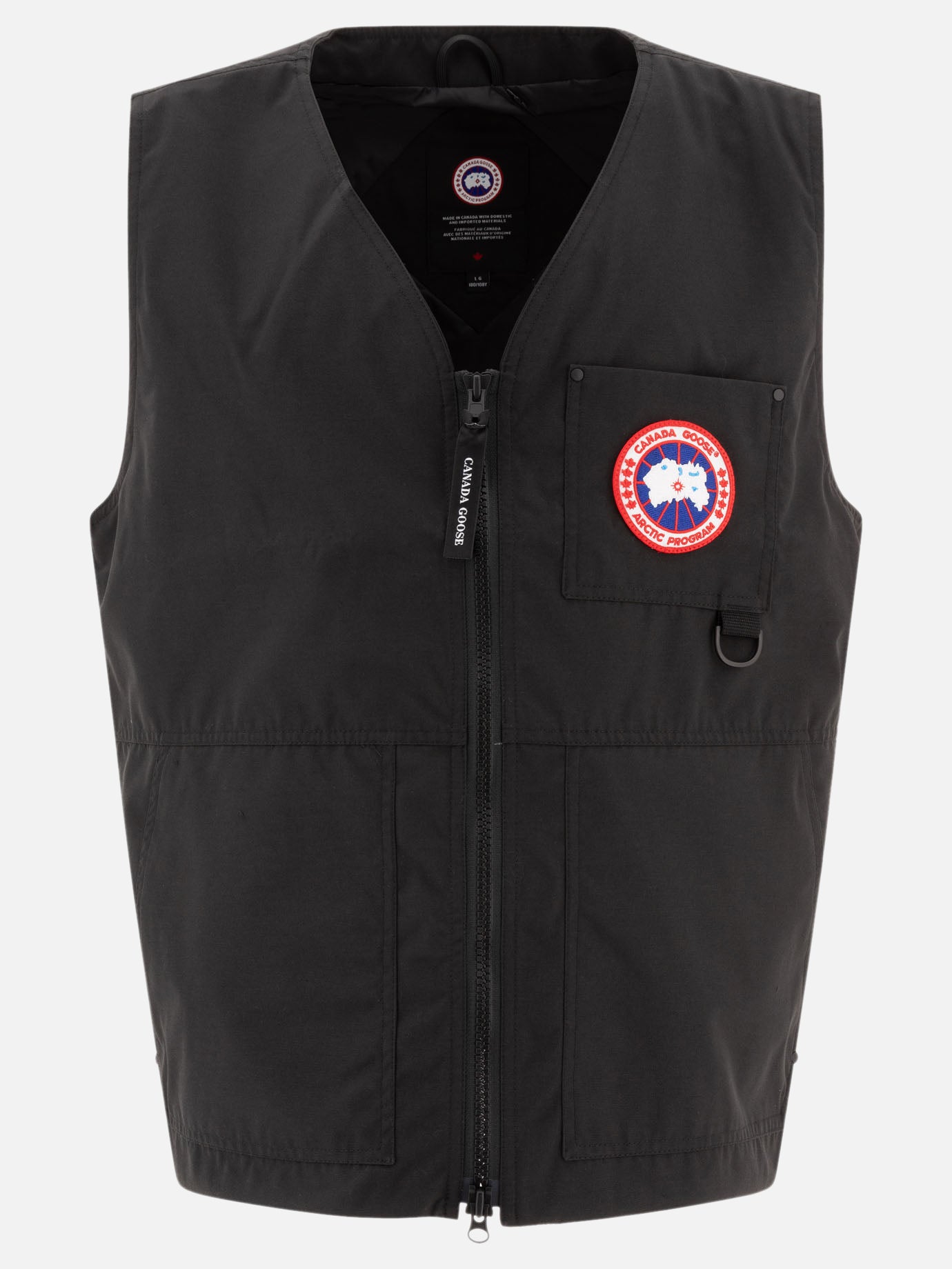 Vest jackets Solid colour  Black - Canada Goose Men | PDP | VIETTI Online Store | Zoom-Modal
