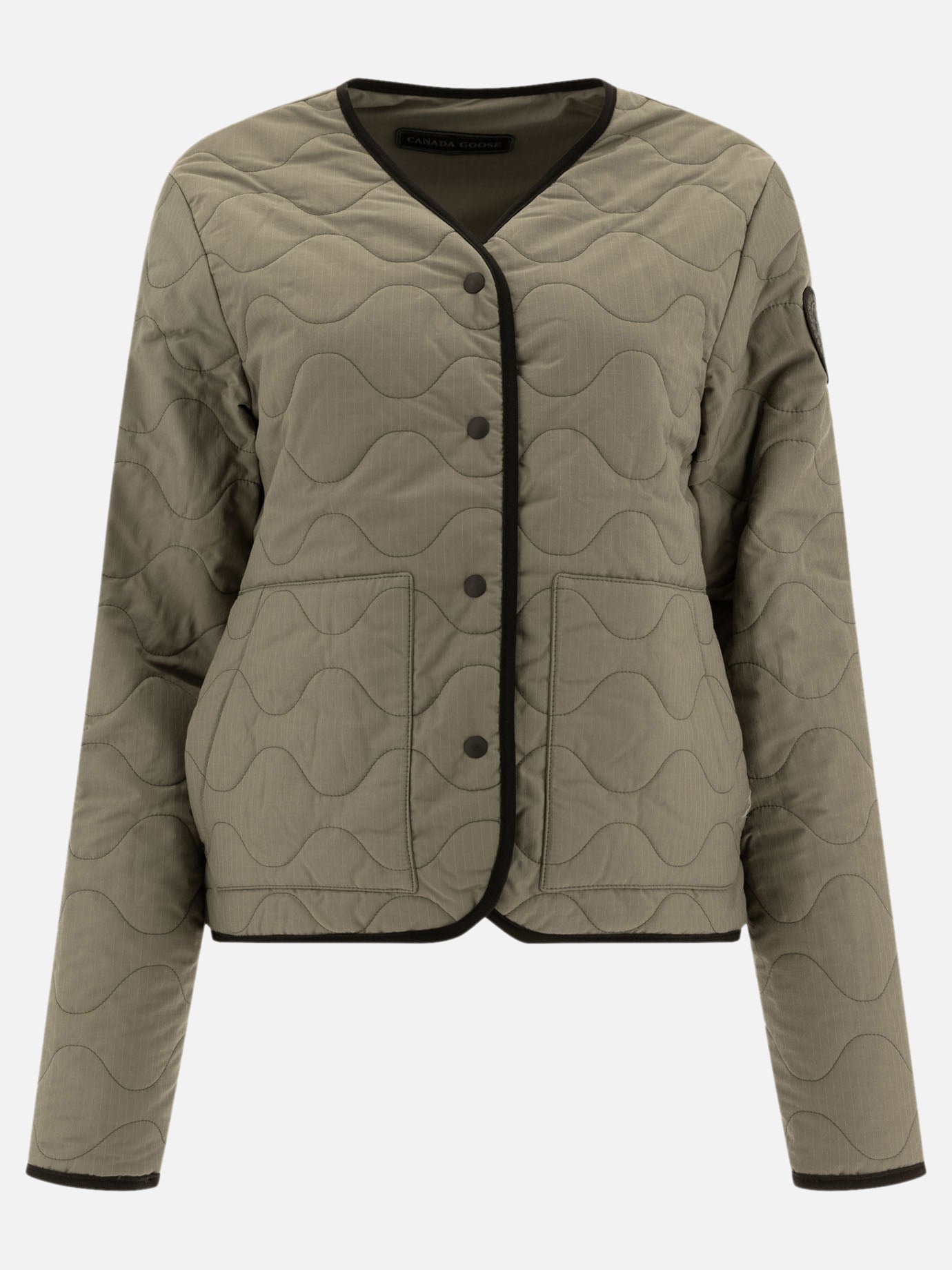 Giacche leggere & Trapuntate Solid colour  Verde - Canada Goose Donna | PDP | VIETTI Online Store | thumbnail