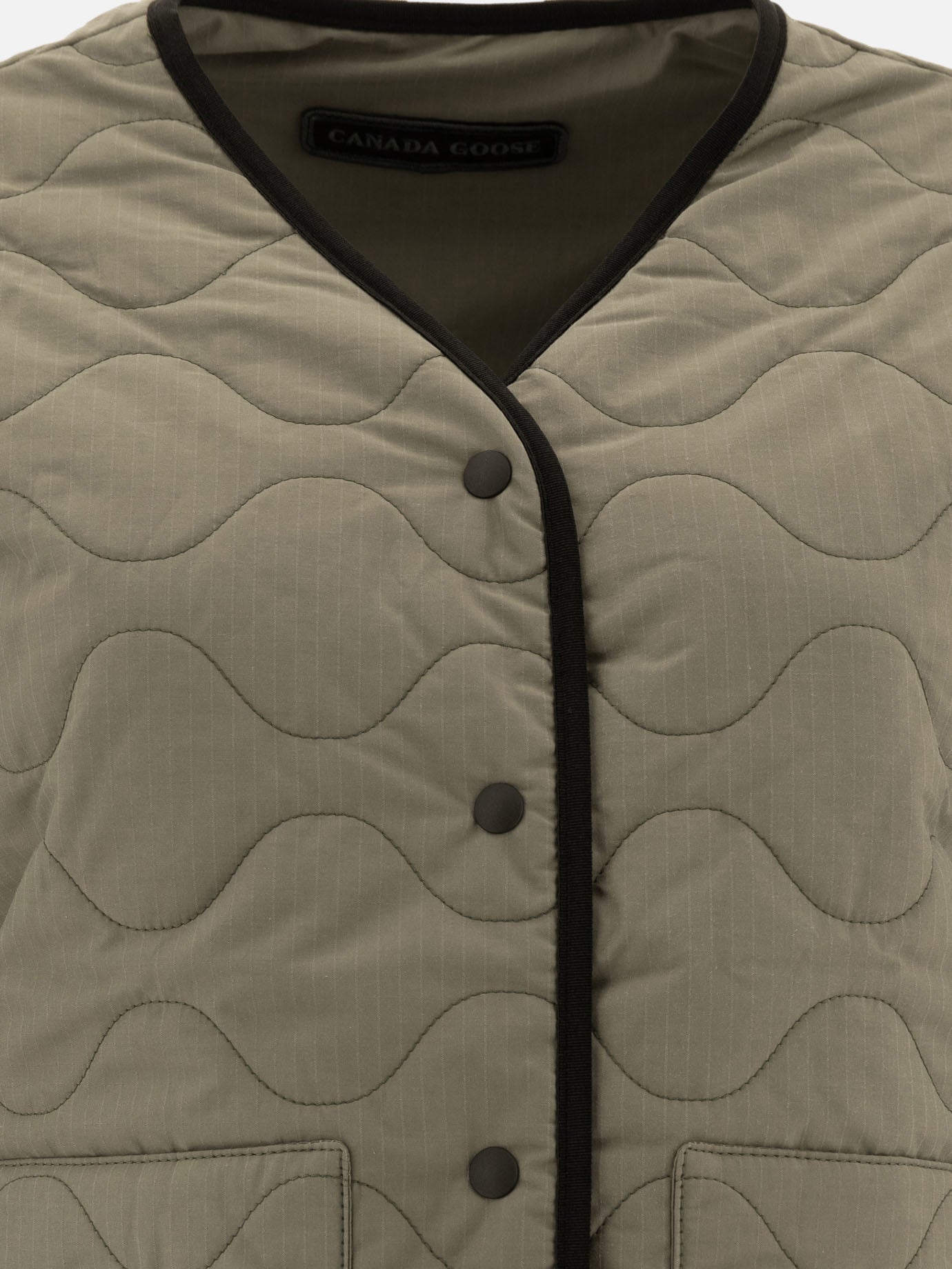 Giacche leggere & Trapuntate Solid colour  Verde - Canada Goose Donna | PDP | VIETTI Online Store | Zoom-Modal_5
