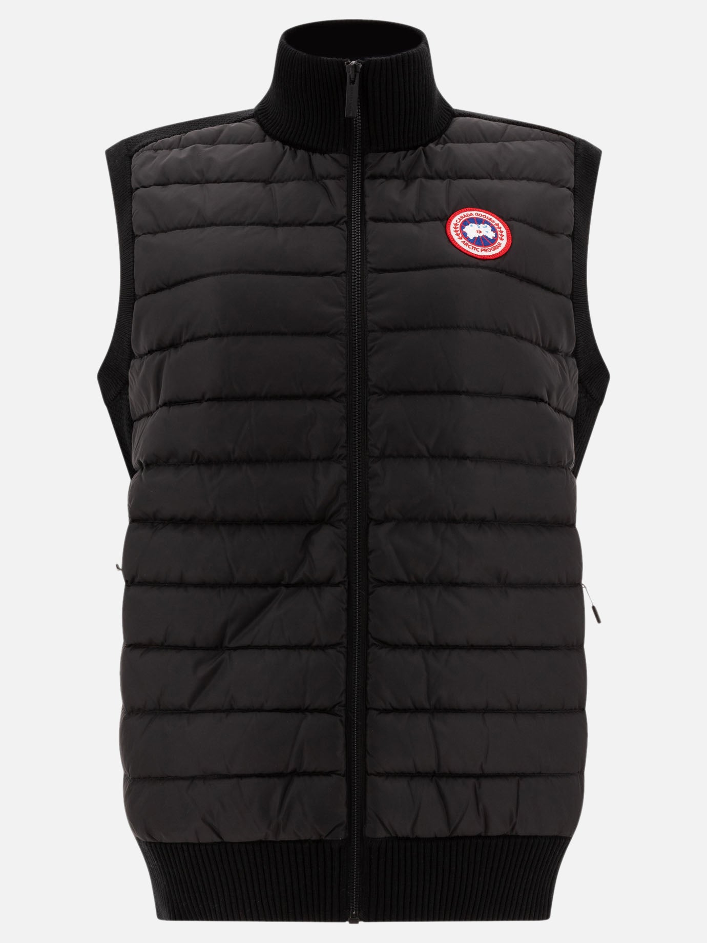 Vest jackets Solid colour  Black - Canada Goose Men | PDP | VIETTI Online Store | thumbnail