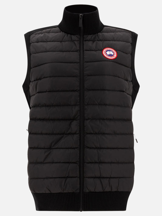 Vest jackets Solid colour  Black - Canada Goose Men | PLP | VIETTI Online Store 
