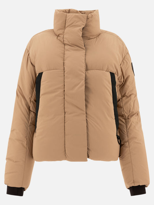 "Junction Cropped" down jacket