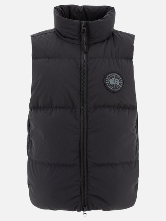Vest jackets Solid colour  Black - Canada Goose Men | PLP | VIETTI Online Store 

