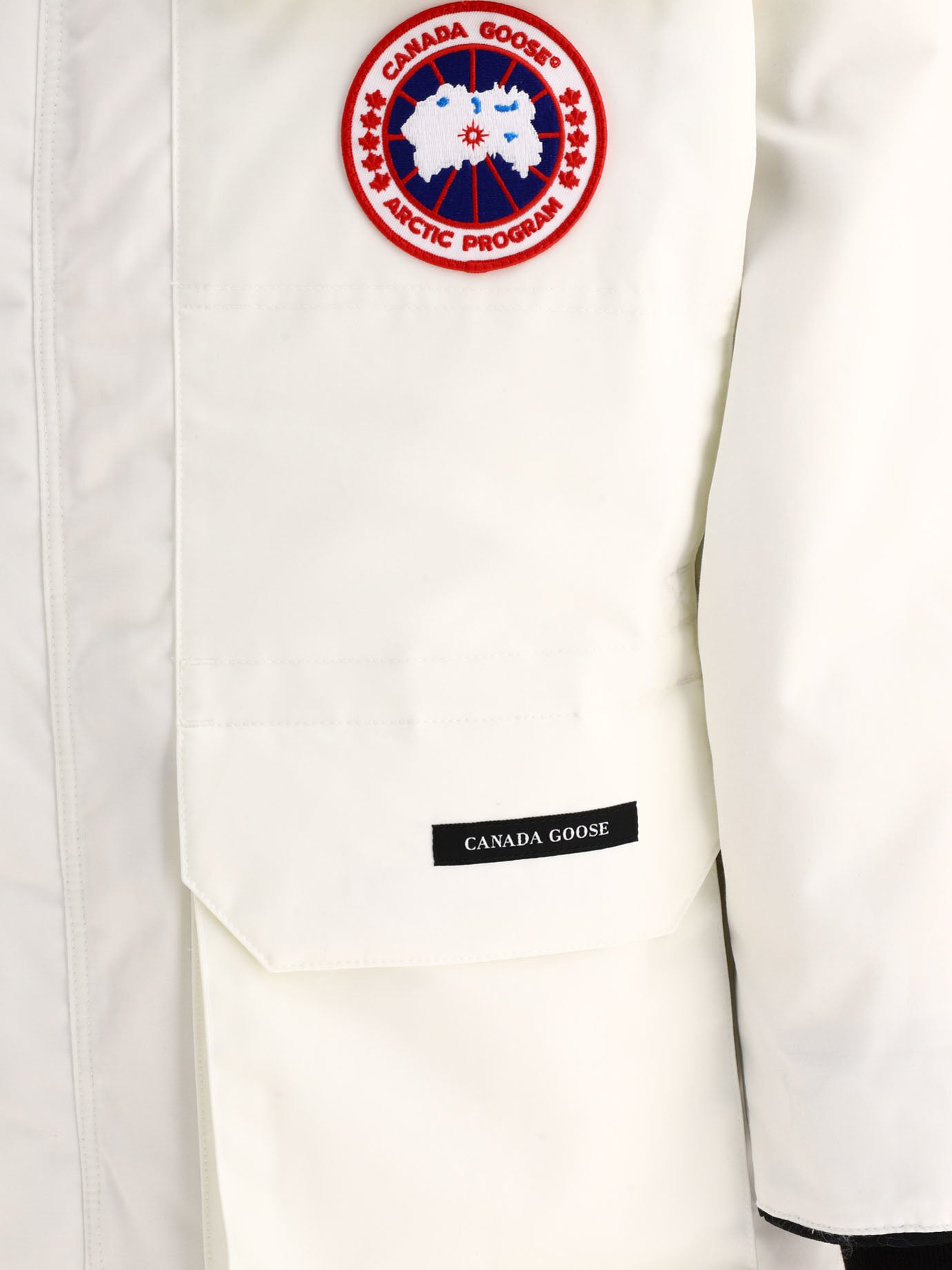 Parkas Solid colour  White - Canada Goose Women | PDP | VIETTI Online Store | thumbnail_3
