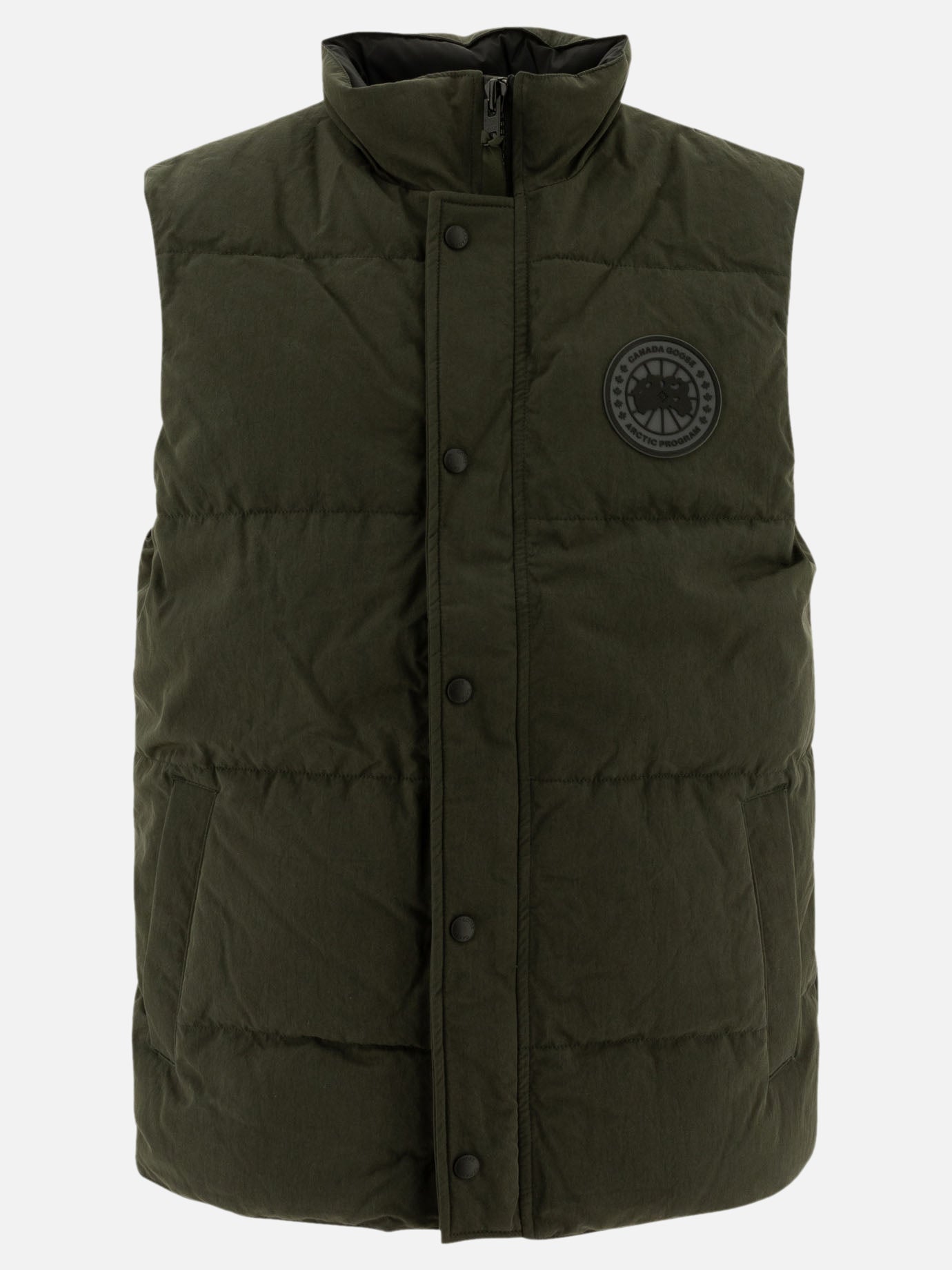 Vest jackets Solid colour  Green - Canada Goose Men | PDP | VIETTI Online Store | Zoom-Modal
