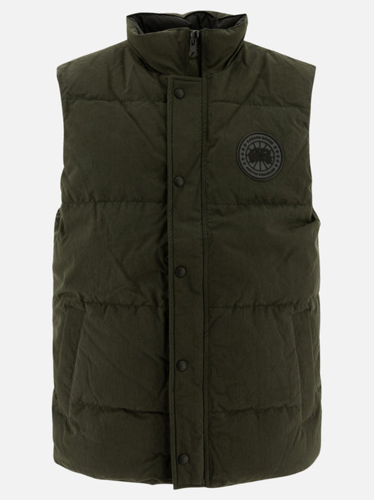 Vest jackets Solid colour  Green - Canada Goose Men | PLP | VIETTI Online Store 
