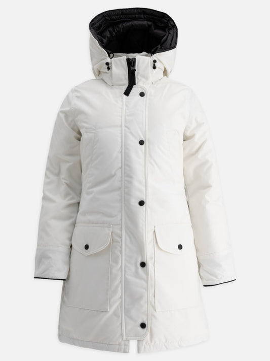 Parkas Solid colour  White - Canada Goose Women | PLP | VIETTI Online Store 
