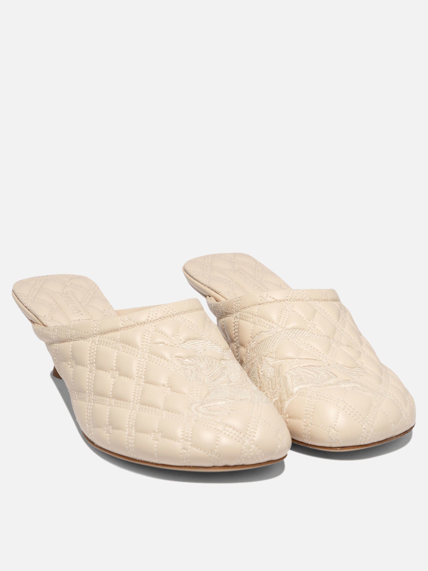 Burberry "Sadler" mules 45 mm Beige