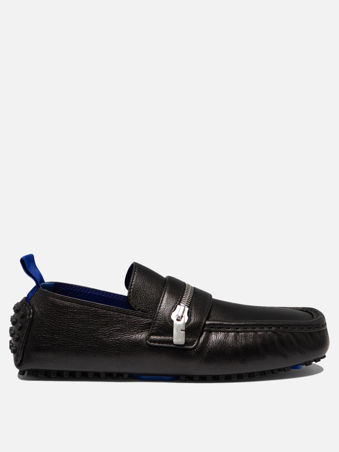 Mocassini 100% leather - 100% rubber  Nero - Burberry Uomo | PDP | VIETTI Online Store | thumbnail