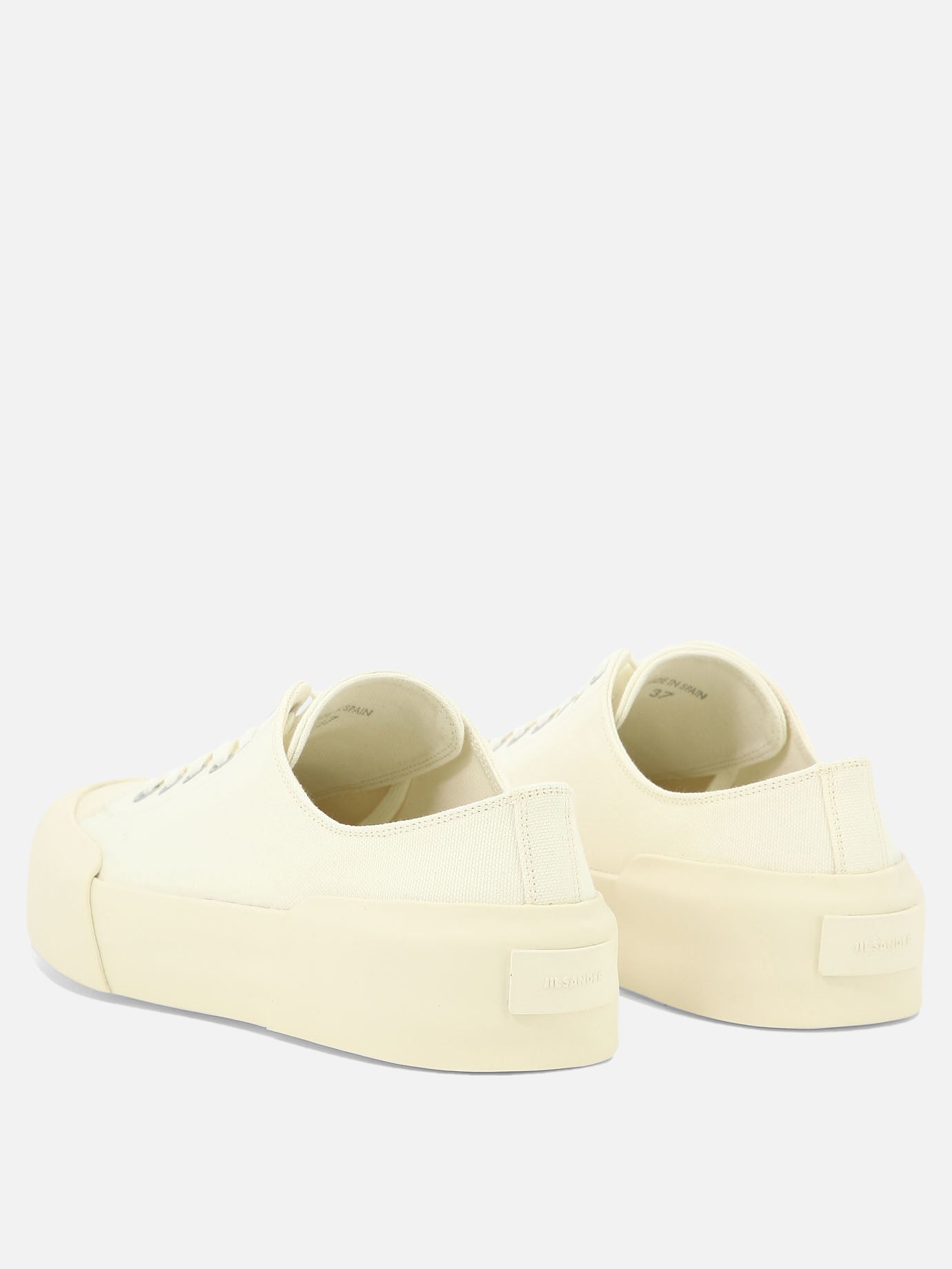 Sneaker basse 100% cotton - 100% rubber  Bianco - Jil Sander Donna | PDP | VIETTI Online Store | thumbnail_4