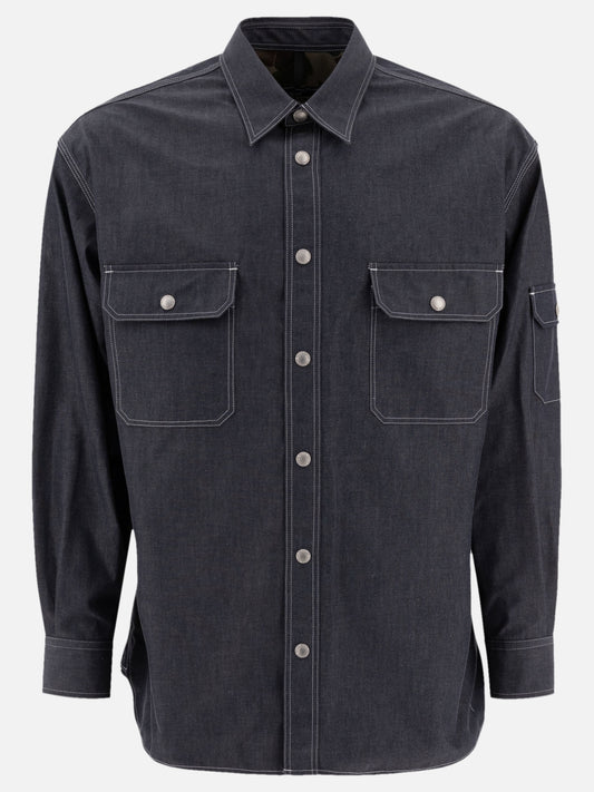 Denim overshirt