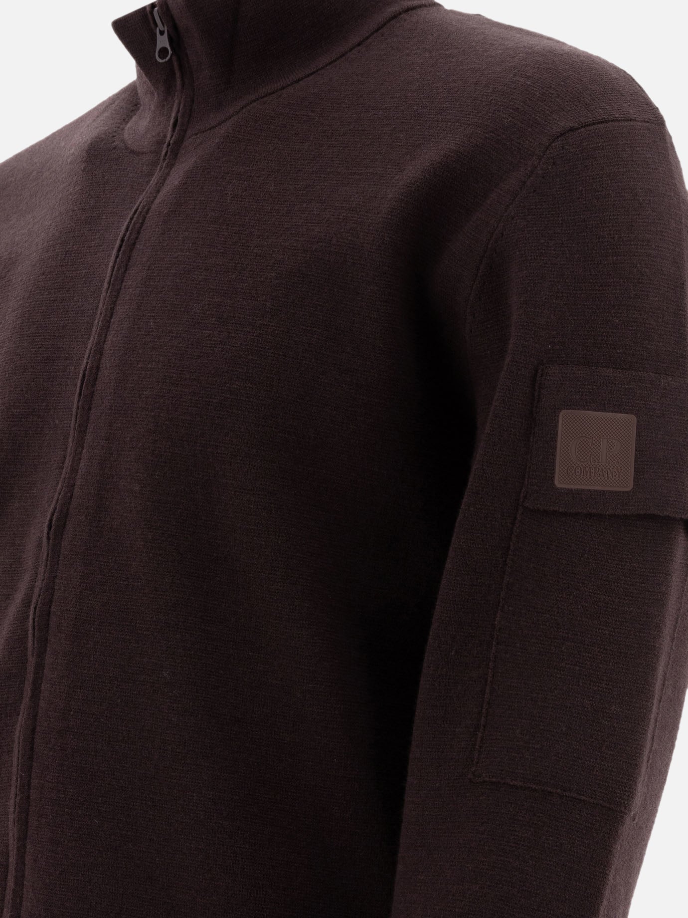 C.P. Company "The Metropolis Series" extrafine merino wool sweater Brown