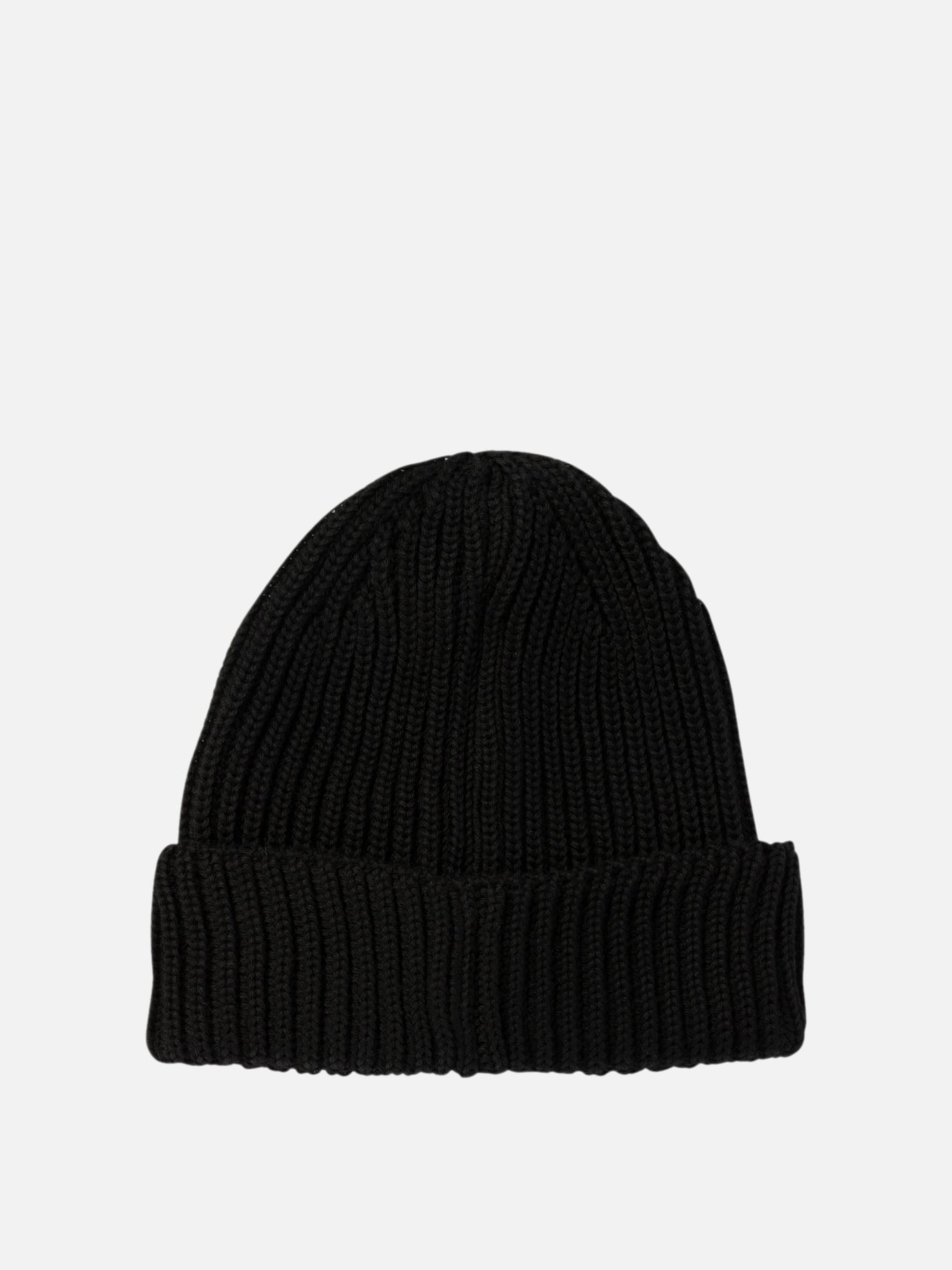 Beanies 100% wool  Black - C.P. Company Men | PDP | VIETTI Online Store | thumbnail_2