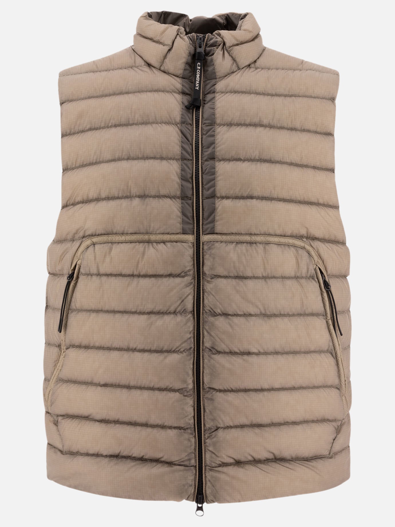 Vest jackets Solid colour  Beige - C.P. Company Men | PDP | VIETTI Online Store | Zoom-Modal
