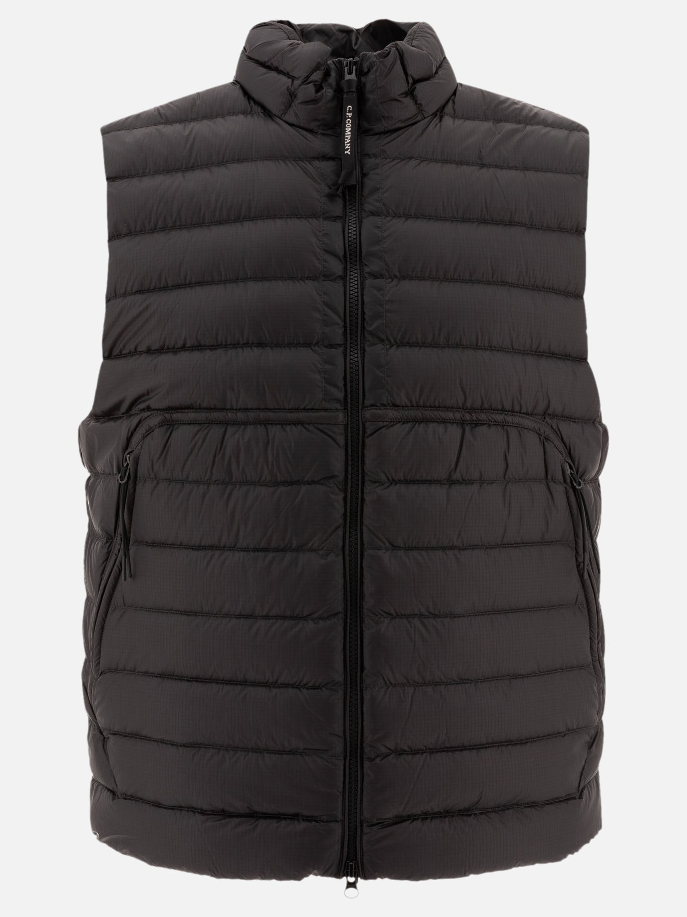 Vest jackets Solid colour  Black - C.P. Company Men | PDP | VIETTI Online Store | Zoom-Modal

