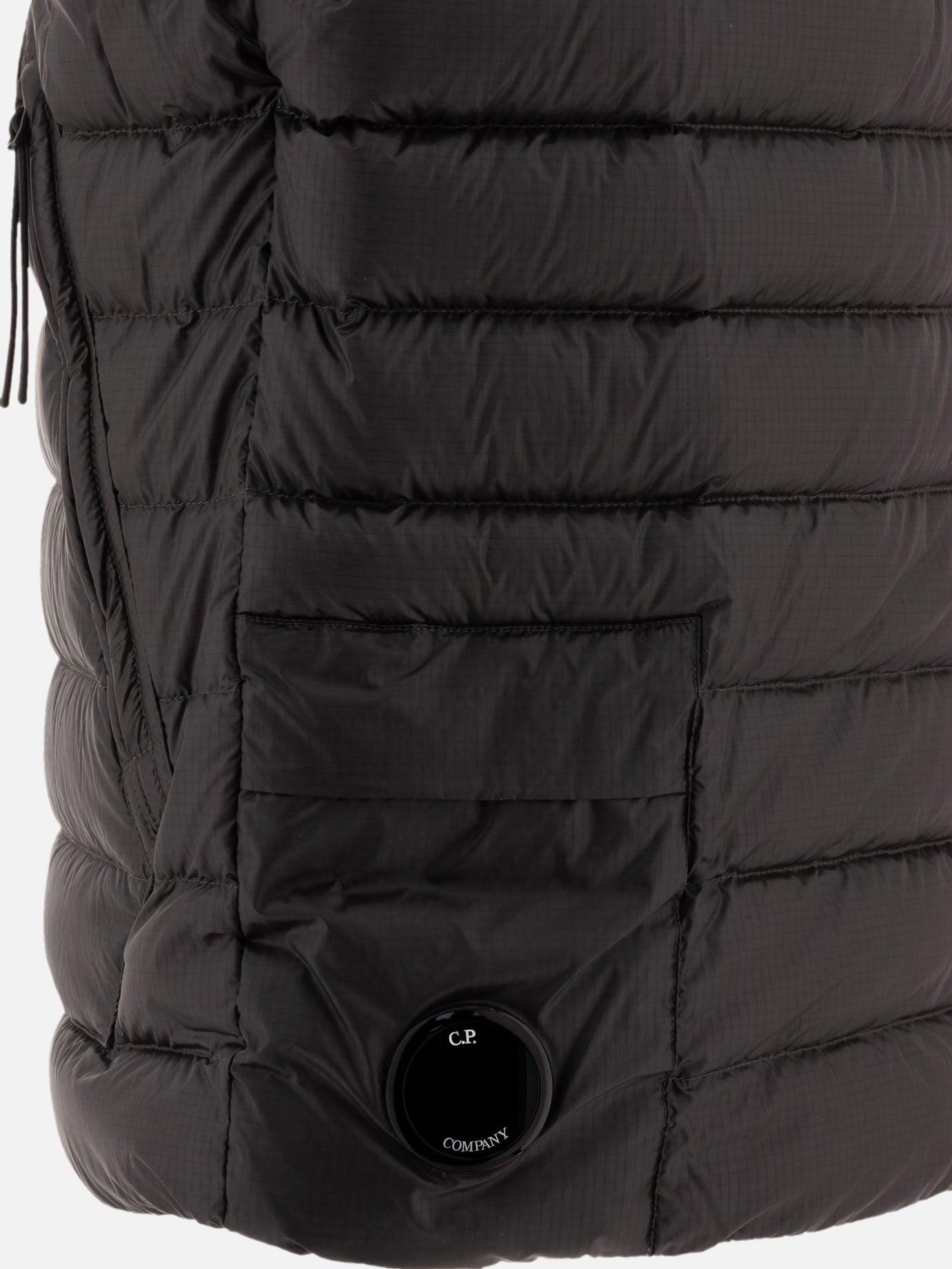 C.P. Company "D.D. Shell Lens" down vest Black